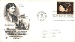 Honoring Willa S. Cather First Day Cover