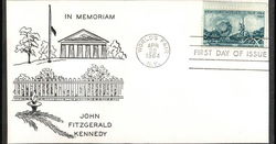 In Memoriam - John Fitzgerald Kennedy First Day Cover