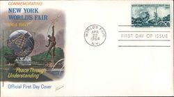 Commemorating New York World's Fair 1964-1965 - "Peace Through Understanding" First Day Cover