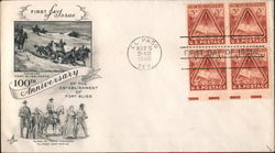 100th Anniversary of the Establishment of Fort Bliss Block of Stamps First Day Covers First Day Cover First Day Cover First Day Cover