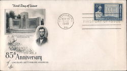 85th Anniversary of Lincoln's Gettysburg Address First Day Covers First Day Cover First Day Cover First Day Cover