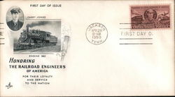 Honoring the Railroad Engineers of America First Day Covers First Day Cover First Day Cover First Day Cover