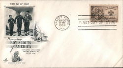 Honoring Boy Scouts of America First Day Covers First Day Cover First Day Cover First Day Cover