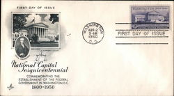 National Capital Sesquicentennial First Day Cover