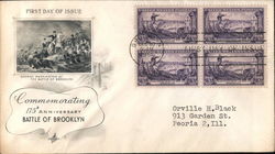 Commemorating 175th Anniversary Battle of Brooklyn First Day Cover