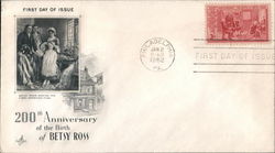 200th Anniversary of the Birth of Betsy Ross First Day Covers First Day Cover First Day Cover First Day Cover