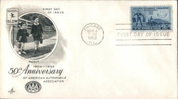 50th Anniversary of American Automobile Association First Day Cover