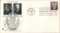 Honoring NATO First Day Cover