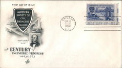 A Century of Progress 1852-1952 First Day Covers First Day Cover First Day Cover First Day Cover