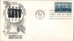 Honoring the Women in our Armed Services First Day Covers First Day Cover First Day Cover First Day Cover