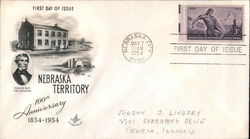 100th Anniversary Nebraska Territory First Day Covers First Day Cover First Day Cover First Day Cover