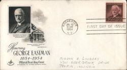 Honoring George Eastman First Day Covers First Day Cover First Day Cover First Day Cover