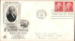 Series of 1954 First Day Cover