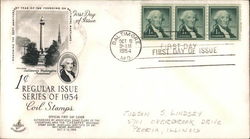 Honoring the 225th Anniversary Year of the Founding of Baltimore, Maryland Block of Stamps First Day Covers First Day Cover Firs First Day Cover