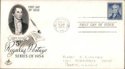 5c Regular Postage Series of 1954 First Day Cover