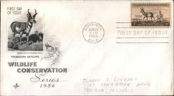 Wildlife Conservation Series 1956 First Day Covers First Day Cover First Day Cover First Day Cover