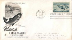 Wildlife Conservation Series 1956 First Day Covers First Day Cover First Day Cover First Day Cover