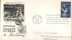 Commemorating Steel's First Century First Day Cover