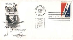 3rd Pan American Games Chicago, Illinois Aug 27-Sept 7 1959 First Day Covers First Day Cover First Day Cover First Day Cover