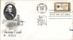 American Credo Series First Day Cover