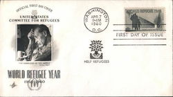 United States Committee for Refugees - World Refugee Year 1959-1960 First Day Cover