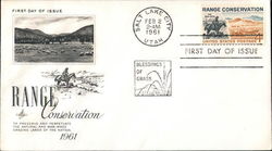 Range Conservation 1961 First Day Covers First Day Cover First Day Cover First Day Cover