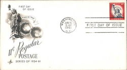 11¢ Regular Postage Series of 1954-61 In God We Trust First Day Cover