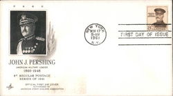 John J. Pershing American Military Leader 1860-1948 8¢ Regular Postage Series of 1961 First Day Cover