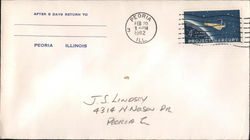 4¢ Project Mercury on plain envelope First Day Cover