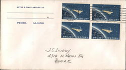 Project Mercury 4c First Day Cover