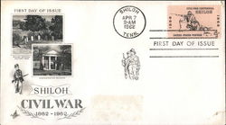 Shiloh Civil War, 1862-1962 First Day Cover