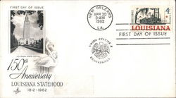 150th Anniversary Louisiana Statehood 1812-1962 First Day Covers First Day Cover First Day Cover First Day Cover