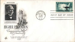 Commemorating the 100th Anniversary of Higher Education First Day Cover