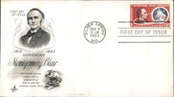 1813-1883 Honoring Montgomery Blair First Day Cover