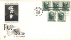 1¢ Coil Stamp Series of 1963 - Andrew Jackson 1767-1845 First Day Covers First Day Cover First Day Cover First Day Cover