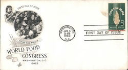 World Food Congress 1963 First Day Covers First Day Cover First Day Cover First Day Cover