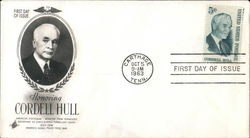 CORDELL HULL First Day Cover