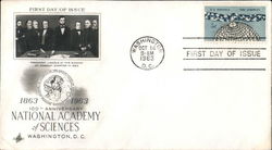 100th Anniversary National Academy of Sciences Washington, D.C. 1863-1963 First Day Cover