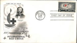 100th Anniversary International Red Cross First Day Cover