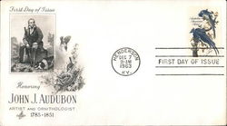 Honoring John J. Audubon First Day Cover