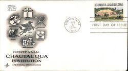 Centennial Chautauqua Institution - Life in Rural America Series First Day Covers First Day Cover First Day Cover First Day Cover