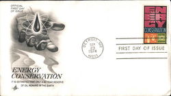 Energy Conservation - It is estimated that only a 40-year reserve of oil remains in the earth First Day Covers First Day Cover F First Day Cover