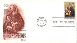 Season's Greetings - Christmas 1975 First Day Cover