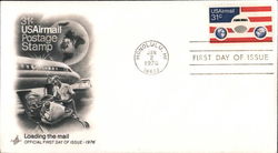 31¢ USAirmail Postage Stamp - Loading the Mail First Day Covers First Day Cover First Day Cover First Day Cover