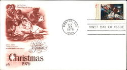 Season's Greetings - Christmas 1976 First Day Covers First Day Cover First Day Cover First Day Cover