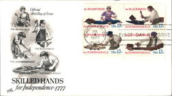 Skilled Hands for Independence - 1777 First Day Covers First Day Cover First Day Cover First Day Cover