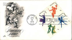 American Dance First Day Cover