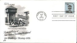 Remote Outpost New Nation Building Westward First Day Cover