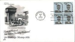 28 Cent Postage Stamp - 1978 Block of Stamps First Day Cover