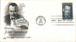 Honoring John Steinbeck American Novelist Literary Arts Series - 1979 First Day Cover